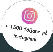 > 1500 följare på  instagram